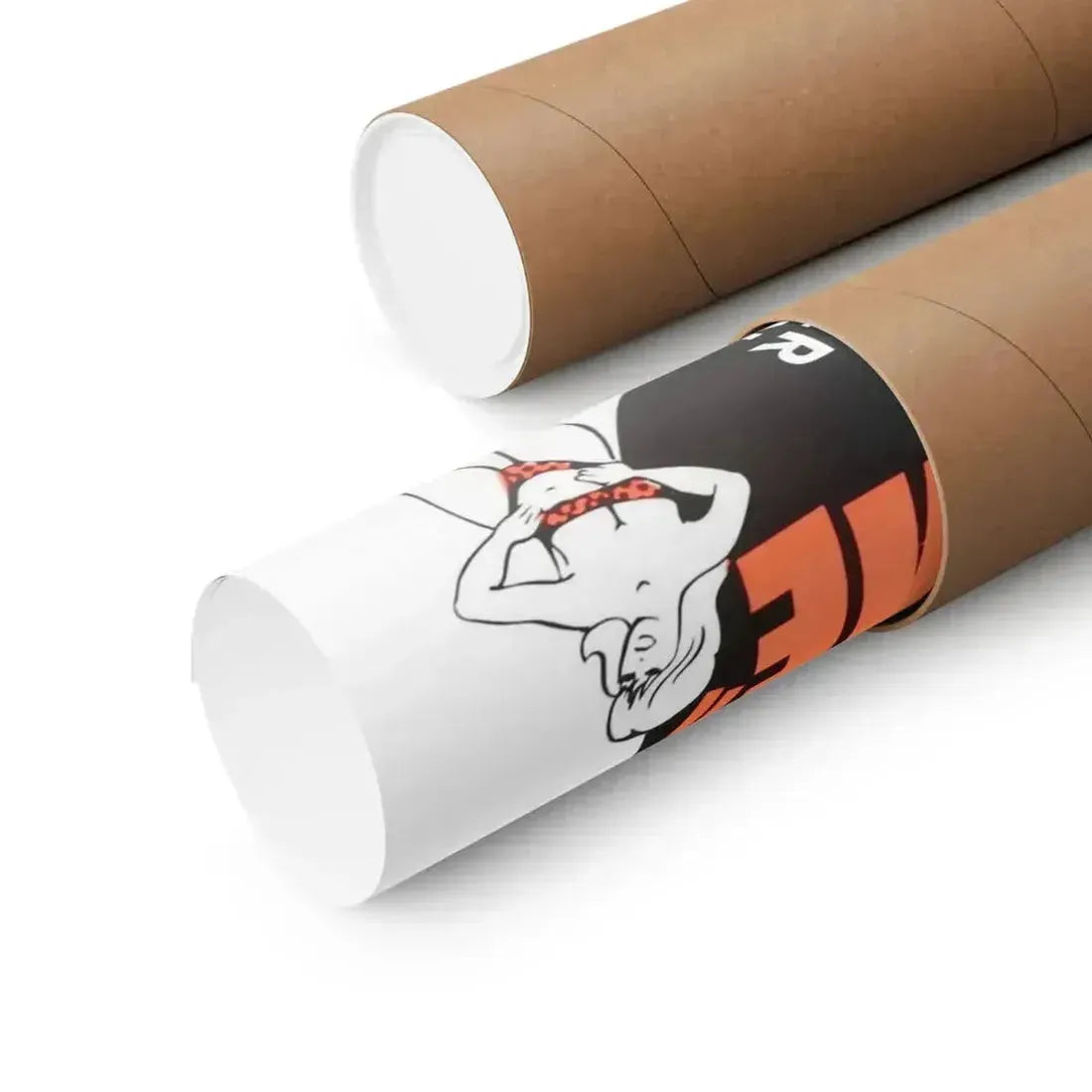 EROTICA + BARE WITH ME 1961 - Paper Movie Poster - The Sticker Space