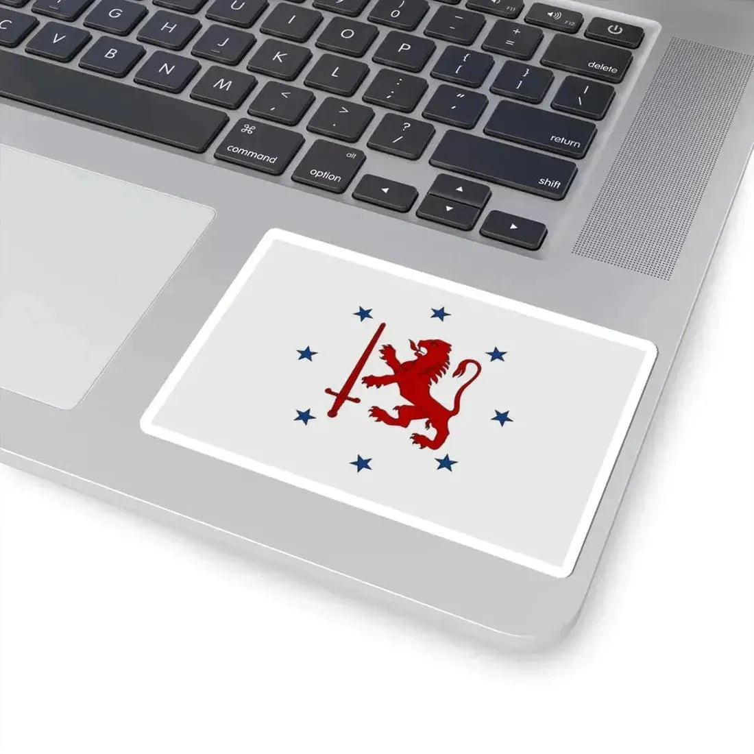 Erpe-Mere vlag (Belgium) STICKER Vinyl Kiss-Cut Decal - The Sticker Space