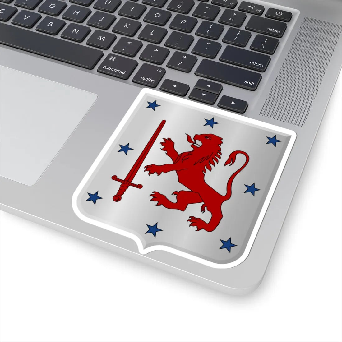 Erpe-Mere wapen (Belgium) (Coat of Arms) STICKER Vinyl Kiss-Cut Decal - The Sticker Space