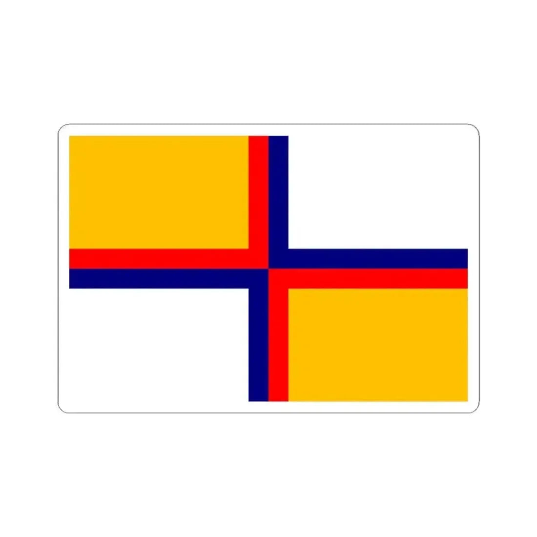 Erroneous flag of Australia 1888 (Australia) STICKER Vinyl Kiss-Cut Decal 4 Inch White - The Sticker Space