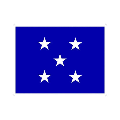 Erroneous flag of Victoria 1910 (Australia) STICKER Vinyl Kiss-Cut Decal 4 Inch White - The Sticker Space