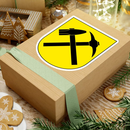 Erschwil-blazon (Switzerland) (Coat of Arms) STICKER Vinyl Kiss-Cut Decal - The Sticker Space