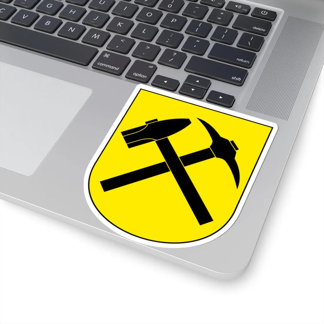 Erschwil-blazon (Switzerland) (Coat of Arms) STICKER Vinyl Kiss-Cut Decal - The Sticker Space