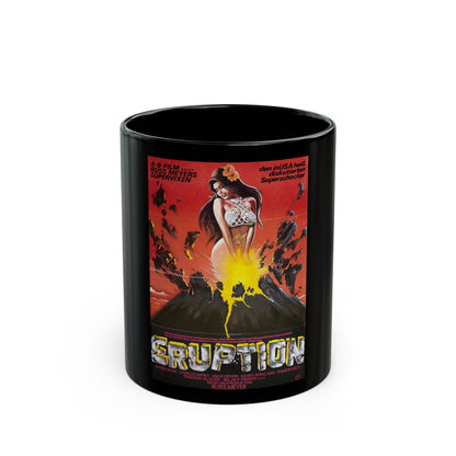 ERUPTION (SUPERVIXENS) 1975 Movie Poster - Black Coffee Mug-11oz-The Sticker Space