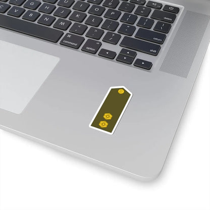 ES Army OF1b (Estonia) (Military Rank) STICKER Vinyl Kiss-Cut Decal - The Sticker Space