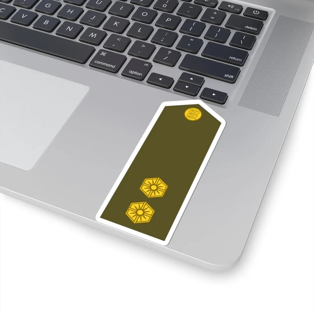 ES Army OF1b (Estonia) (Military Rank) STICKER Vinyl Kiss-Cut Decal - The Sticker Space