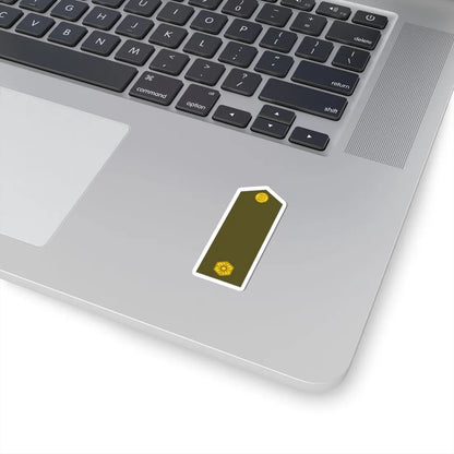 ES Army OF1c (Estonia) (Military Rank) STICKER Vinyl Kiss-Cut Decal - The Sticker Space