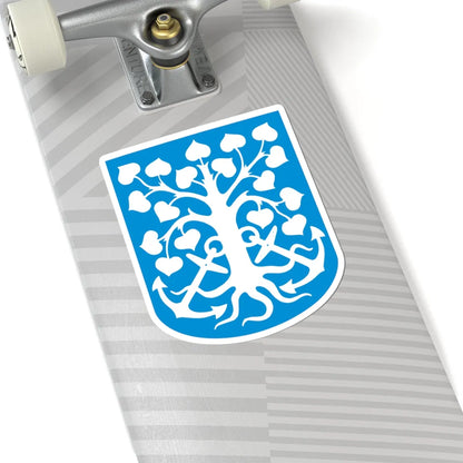 Esbjerg Kommune coa (Denmark) (Coat of Arms) STICKER Vinyl Kiss-Cut Decal - The Sticker Space