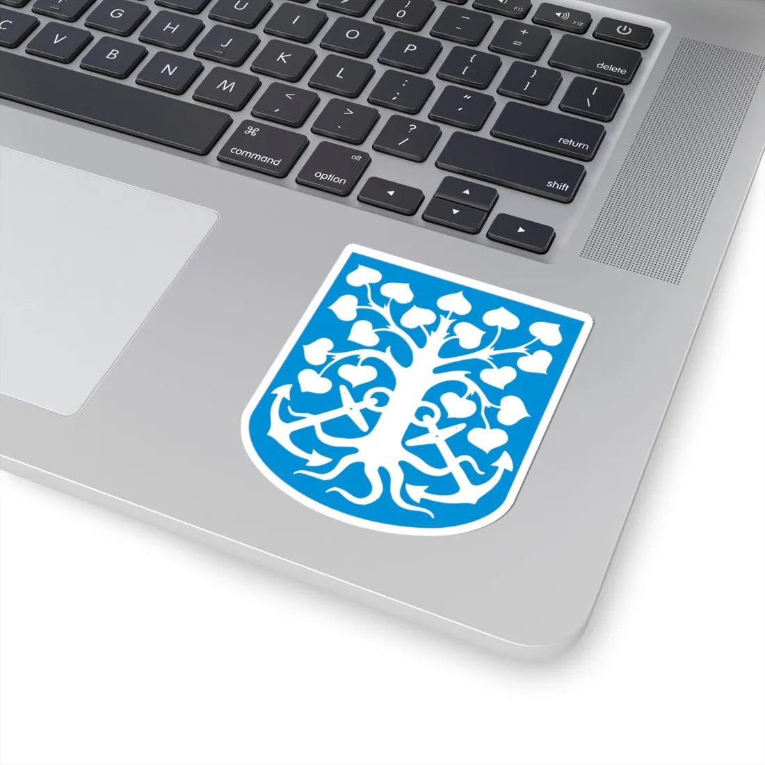 Esbjerg Kommune coa (Denmark) (Coat of Arms) STICKER Vinyl Kiss-Cut Decal - The Sticker Space
