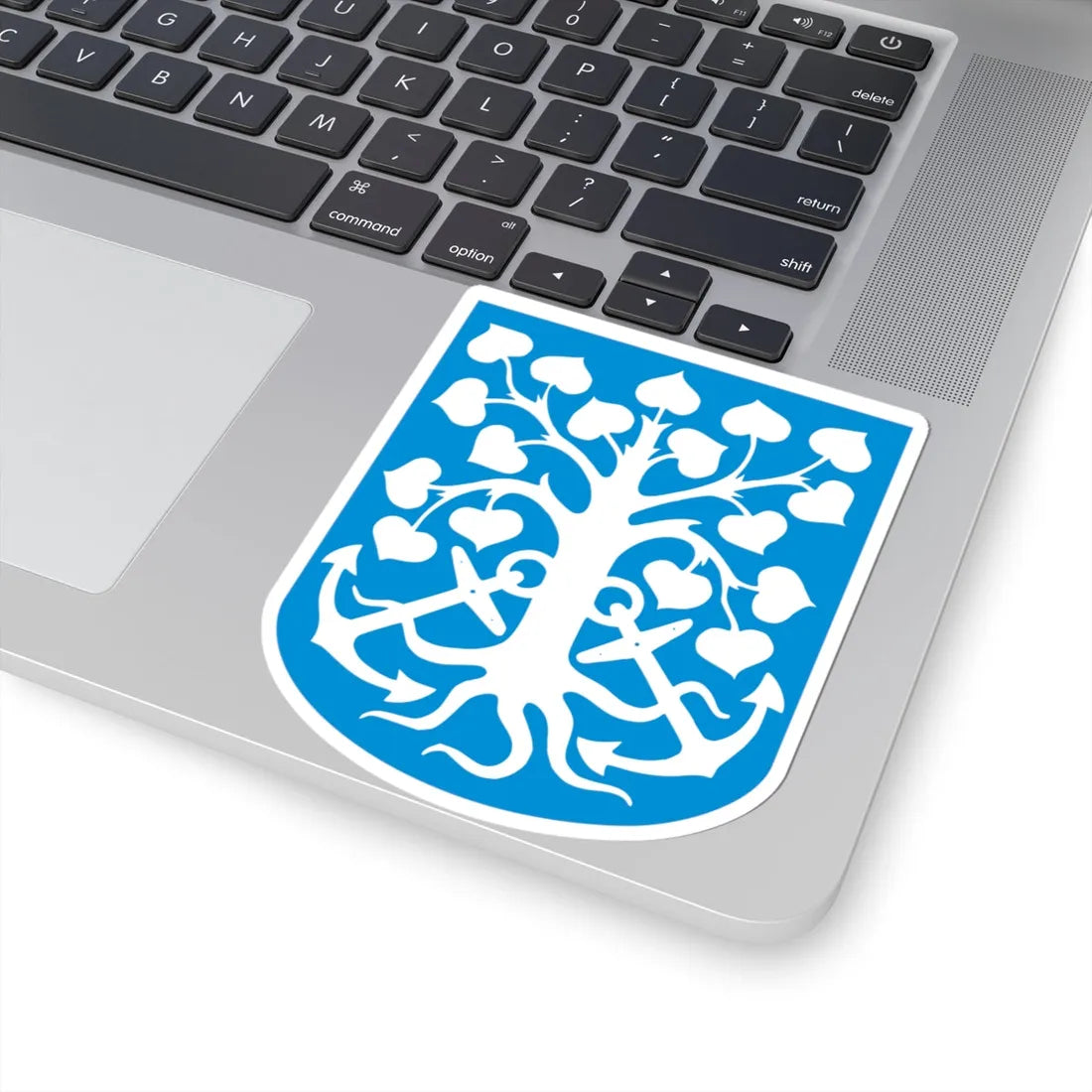 Esbjerg Kommune coa (Denmark) (Coat of Arms) STICKER Vinyl Kiss-Cut Decal - The Sticker Space