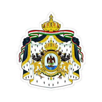 Esc de la casa imperial MMI (Mexico) (Coat of Arms) STICKER Vinyl Kiss-Cut Decal 4 Inch White - The Sticker Space