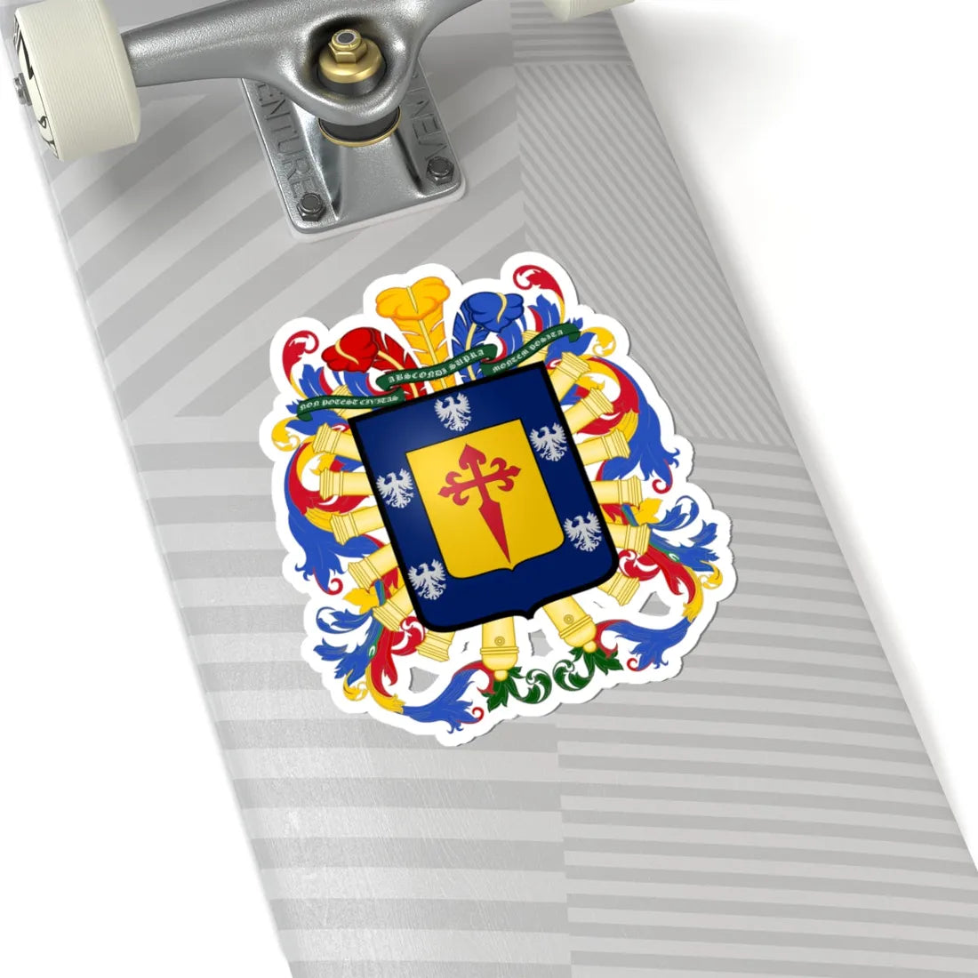 ESC-L-Libertador (Venezuela) (Coat of Arms) STICKER Vinyl Kiss-Cut Decal - The Sticker Space