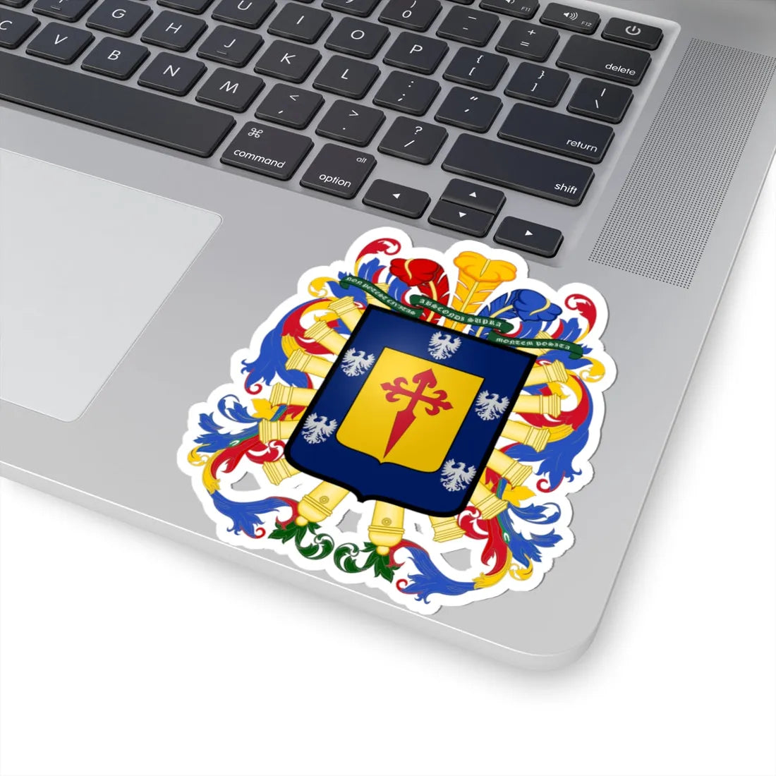 ESC-L-Libertador (Venezuela) (Coat of Arms) STICKER Vinyl Kiss-Cut Decal - The Sticker Space
