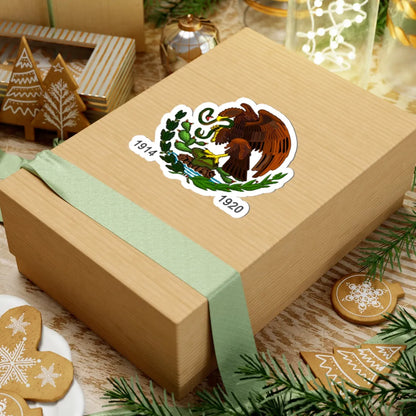 Esc Mex 1814 a 1820 Carrancista (Mexico) (Coat of Arms) STICKER Vinyl Kiss-Cut Decal - The Sticker Space