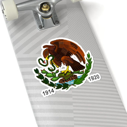 Esc Mex 1814 a 1820 Carrancista (Mexico) (Coat of Arms) STICKER Vinyl Kiss-Cut Decal - The Sticker Space