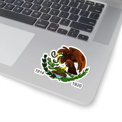 Esc Mex 1814 a 1820 Carrancista (Mexico) (Coat of Arms) STICKER Vinyl Kiss-Cut Decal - The Sticker Space