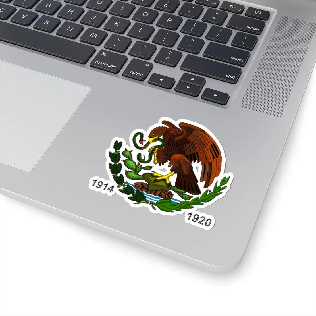 Esc Mex 1814 a 1820 Carrancista (Mexico) (Coat of Arms) STICKER Vinyl Kiss-Cut Decal - The Sticker Space