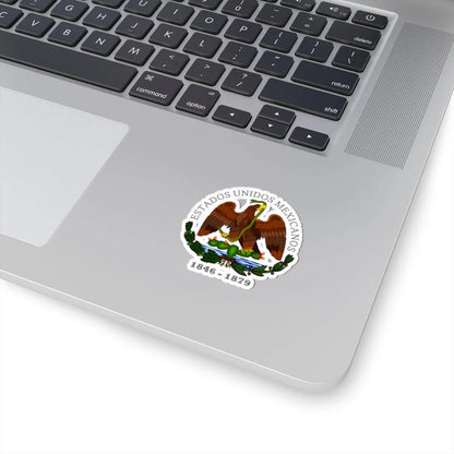 Esc Mex 1846 a 1879 EUM (Mexico) (Coat of Arms) STICKER Vinyl Kiss-Cut Decal - The Sticker Space