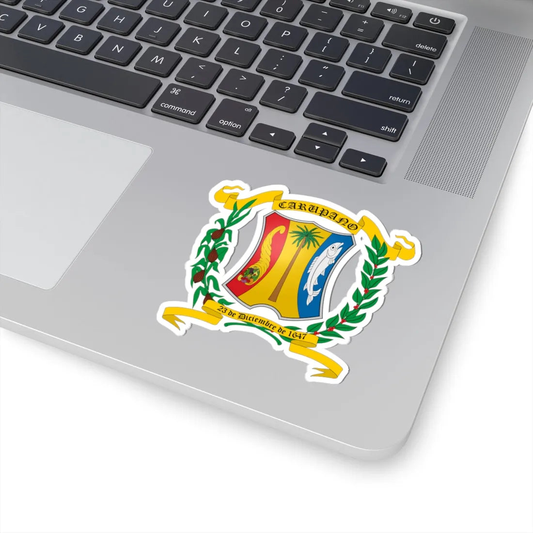 ESC-R-Bermudez (Venezuela) (Coat of Arms) STICKER Vinyl Kiss-Cut Decal - The Sticker Space