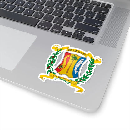 ESC-R-Bermudez (Venezuela) (Coat of Arms) STICKER Vinyl Kiss-Cut Decal - The Sticker Space