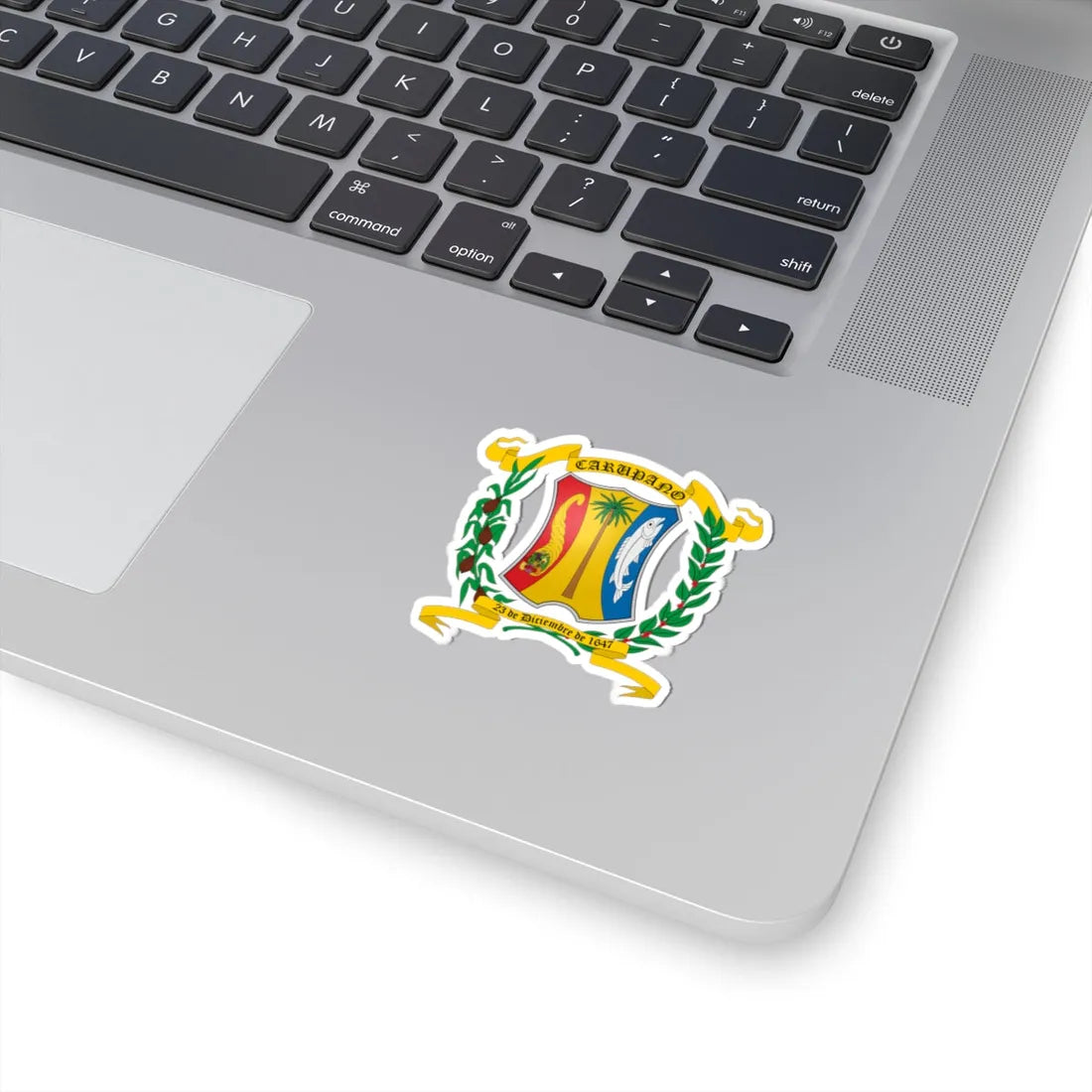 ESC-R-Bermudez (Venezuela) (Coat of Arms) STICKER Vinyl Kiss-Cut Decal - The Sticker Space