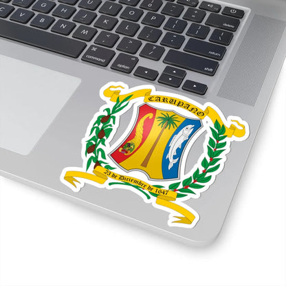 ESC-R-Bermudez (Venezuela) (Coat of Arms) STICKER Vinyl Kiss-Cut Decal - The Sticker Space