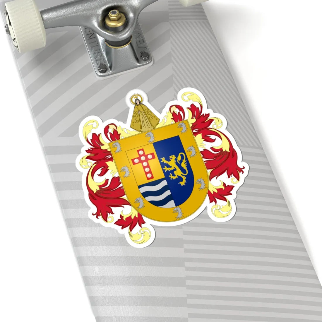 ESC-R-Cumana (Venezuela) (Coat of Arms) STICKER Vinyl Kiss-Cut Decal - The Sticker Space