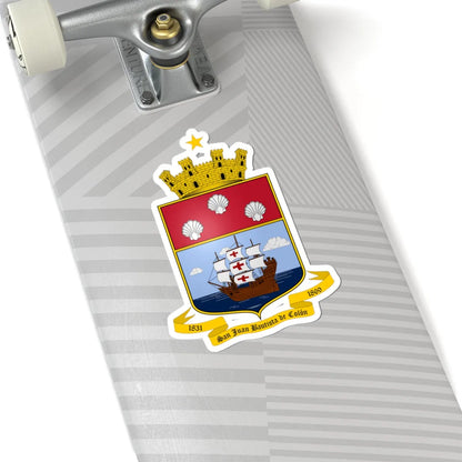 ESC-S-Ayacucho (Venezuela) (Coat of Arms) STICKER Vinyl Kiss-Cut Decal - The Sticker Space