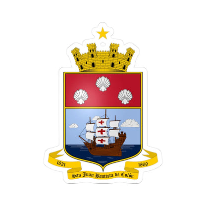 ESC-S-Ayacucho (Venezuela) (Coat of Arms) STICKER Vinyl Kiss-Cut Decal - The Sticker Space