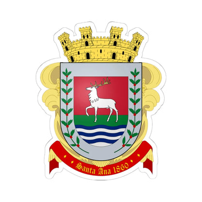 ESC-S-Cordoba (Venezuela) (Coat of Arms) STICKER Vinyl Kiss-Cut Decal 6 Inch White - The Sticker Space
