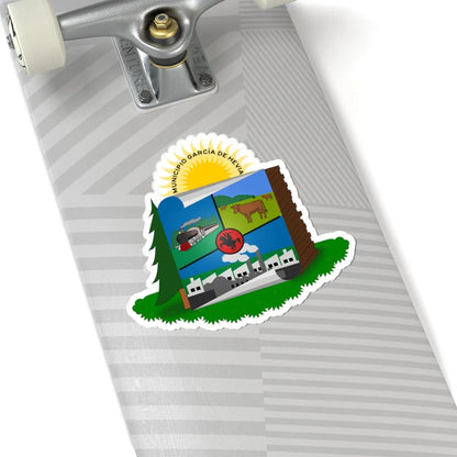 ESC-S-Garcia de Hevia (Venezuela) (Coat of Arms) STICKER Vinyl Kiss-Cut Decal - The Sticker Space