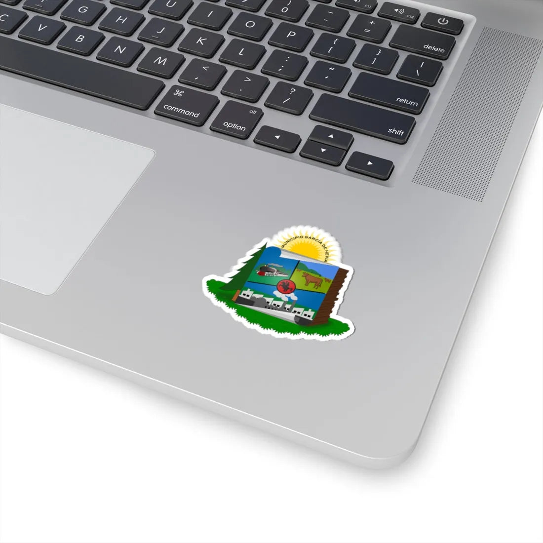 ESC-S-Garcia de Hevia (Venezuela) (Coat of Arms) STICKER Vinyl Kiss-Cut Decal - The Sticker Space