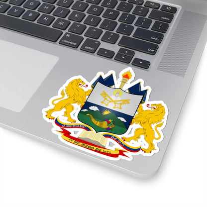 ESC-S-Independencia (Venezuela) (Coat of Arms) STICKER Vinyl Kiss-Cut Decal - The Sticker Space