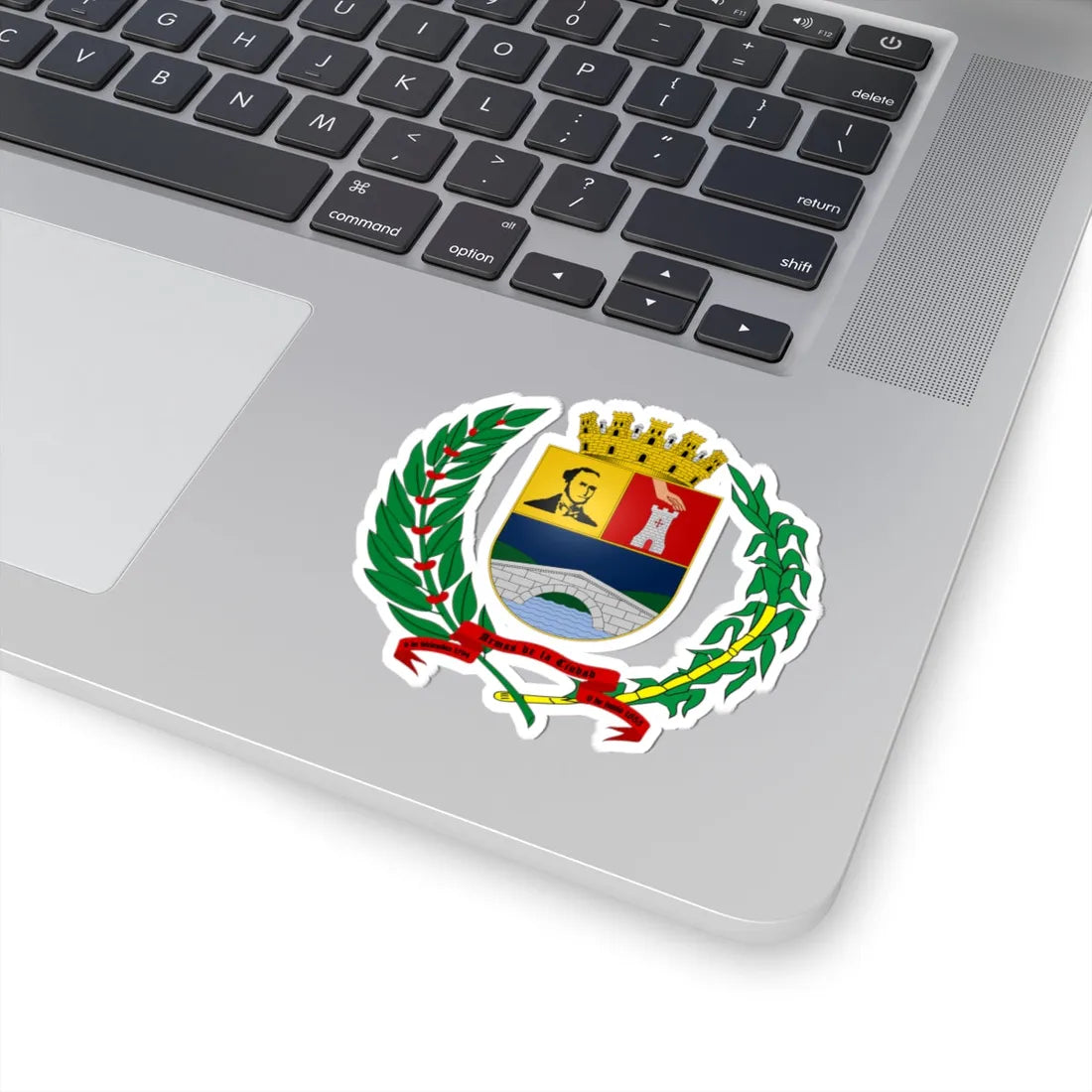 ESC-S-Junin (Venezuela) (Coat of Arms) STICKER Vinyl Kiss-Cut Decal - The Sticker Space