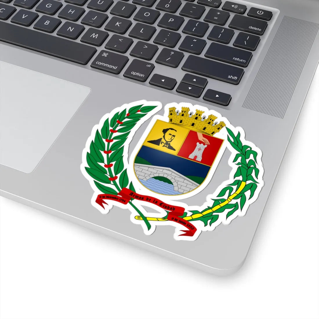ESC-S-Junin (Venezuela) (Coat of Arms) STICKER Vinyl Kiss-Cut Decal - The Sticker Space
