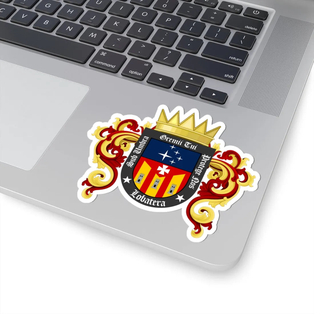ESC-S-Lobatera (Venezuela) (Coat of Arms) STICKER Vinyl Kiss-Cut Decal - The Sticker Space