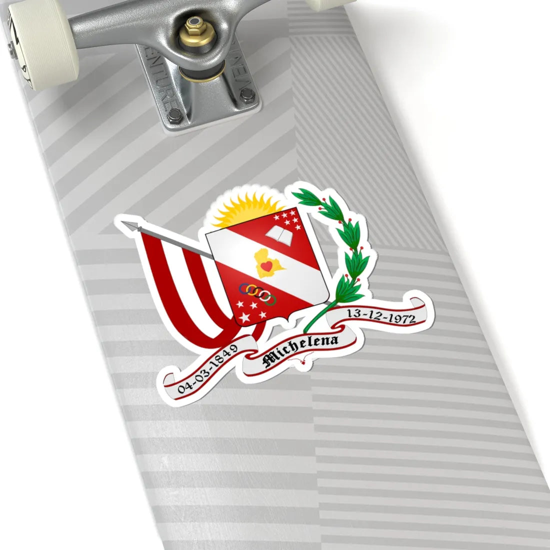 ESC-S-Michelena (Venezuela) (Coat of Arms) STICKER Vinyl Kiss-Cut Decal - The Sticker Space