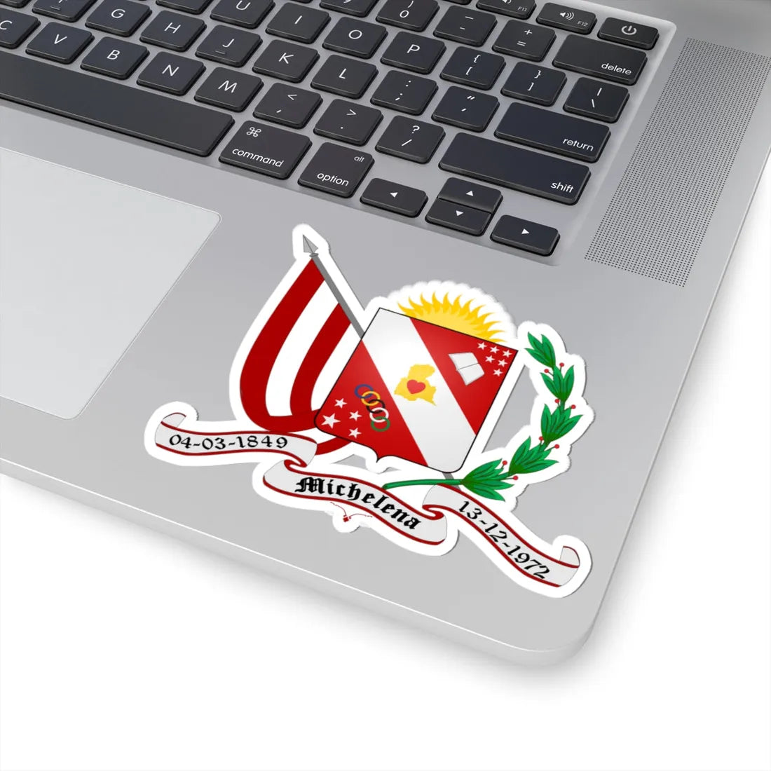 ESC-S-Michelena (Venezuela) (Coat of Arms) STICKER Vinyl Kiss-Cut Decal - The Sticker Space
