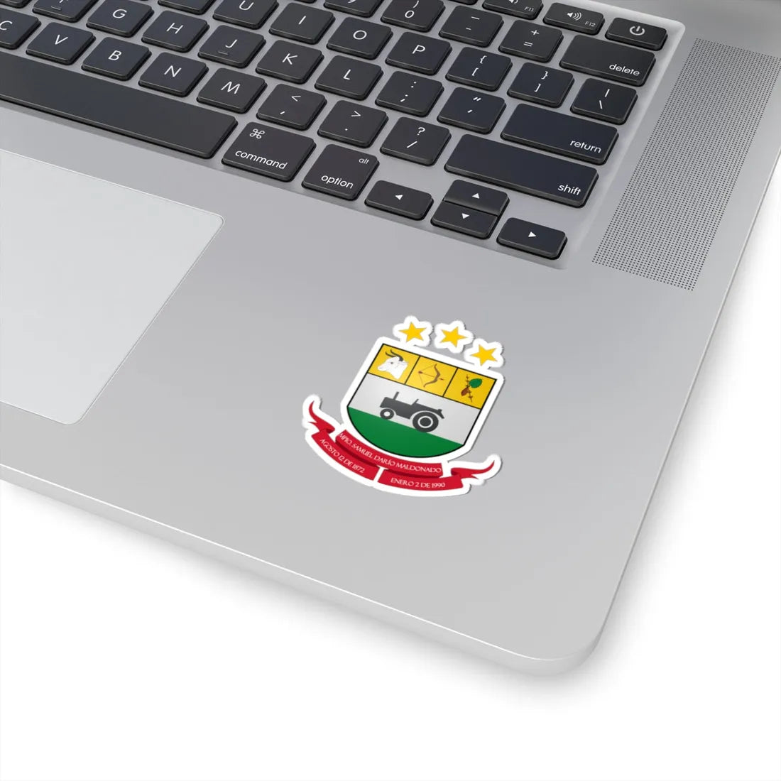 ESC-S-Samuel Dario Maldonado (Venezuela) (Coat of Arms) STICKER Vinyl Kiss-Cut Decal - The Sticker Space