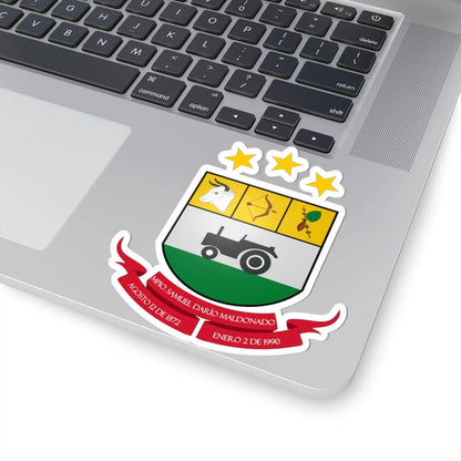 ESC-S-Samuel Dario Maldonado (Venezuela) (Coat of Arms) STICKER Vinyl Kiss-Cut Decal - The Sticker Space
