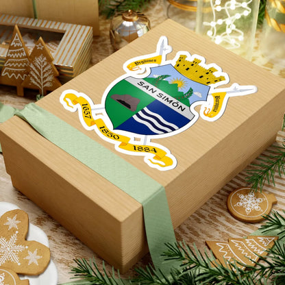 ESC-S-Simon Rodriguez (Venezuela) (Coat of Arms) STICKER Vinyl Kiss-Cut Decal - The Sticker Space