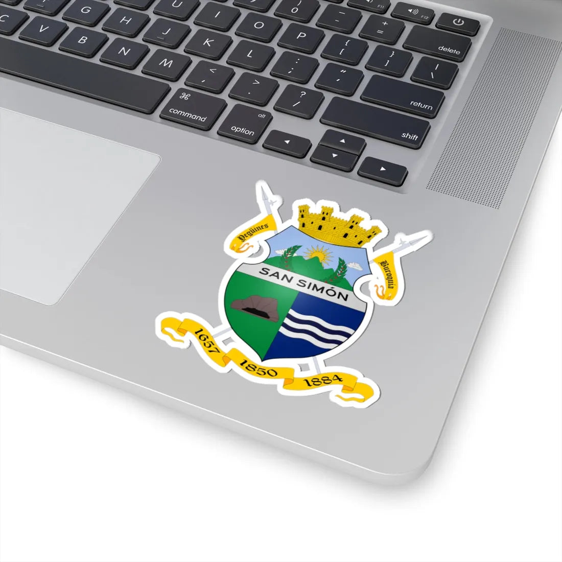 ESC-S-Simon Rodriguez (Venezuela) (Coat of Arms) STICKER Vinyl Kiss-Cut Decal - The Sticker Space