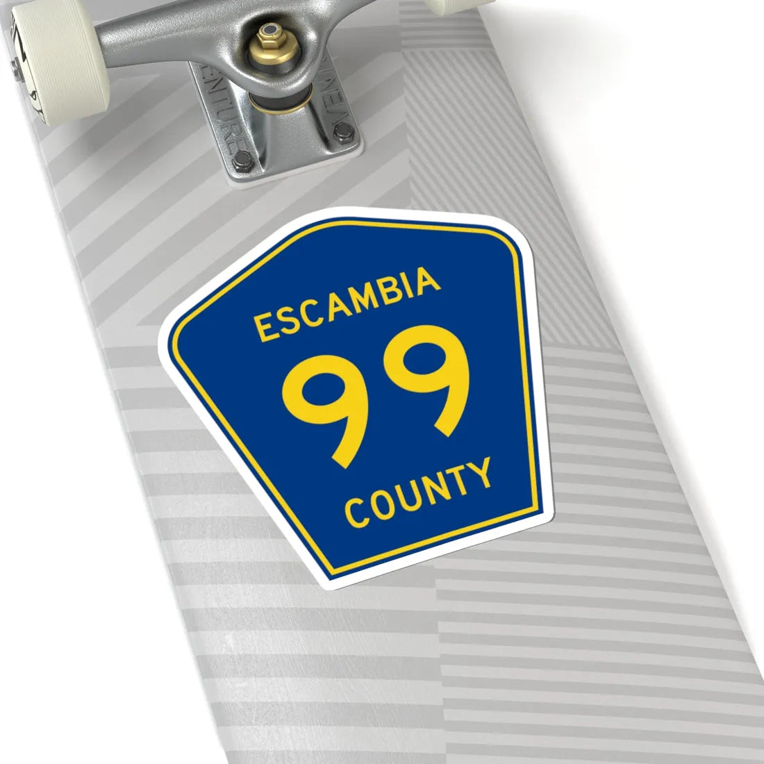 Escambia County 99 (Florida) (Road Sign) STICKER Vinyl Kiss-Cut Decal - The Sticker Space