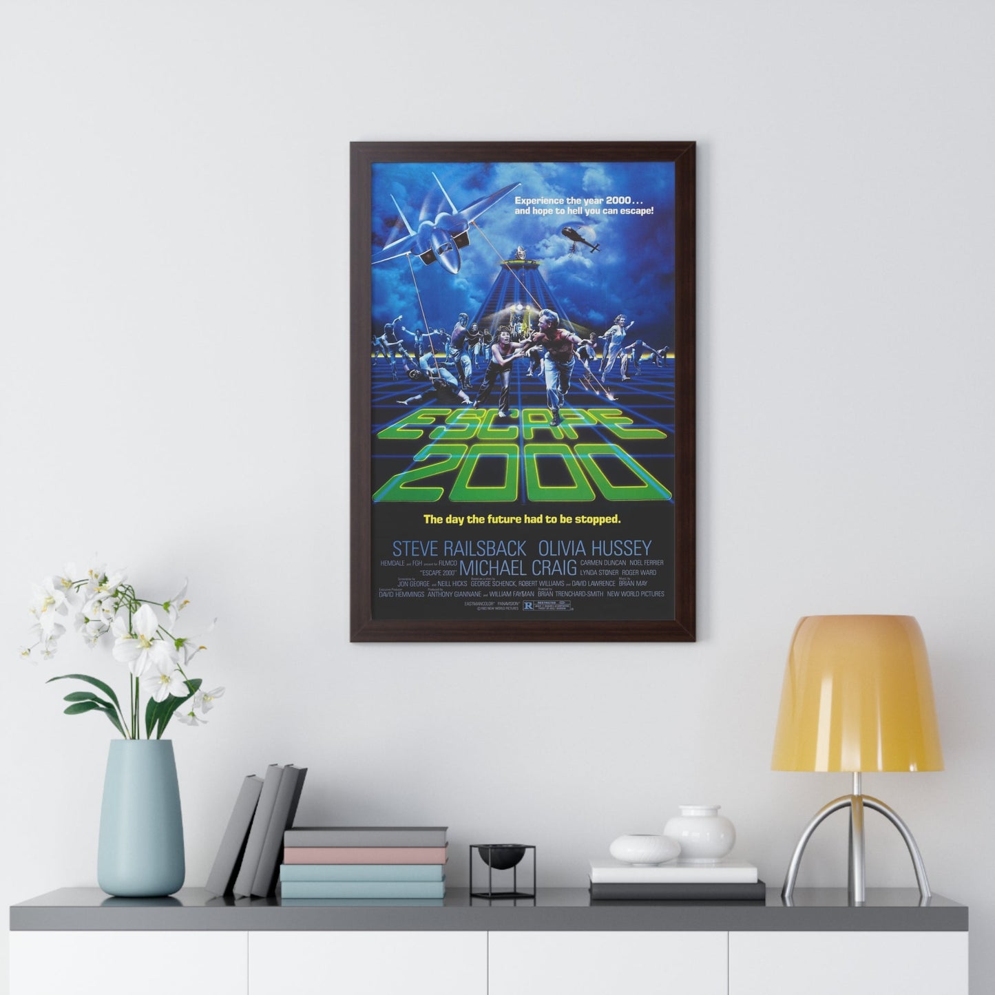 ESCAPE 2000 (TURKEY SHOOT) 1982 - Framed Movie Poster-The Sticker Space