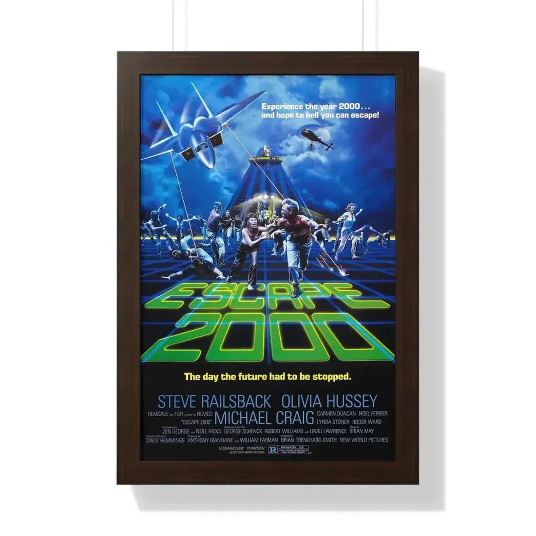 ESCAPE 2000 (TURKEY SHOOT) 1982 - Framed Movie Poster - The Sticker Space