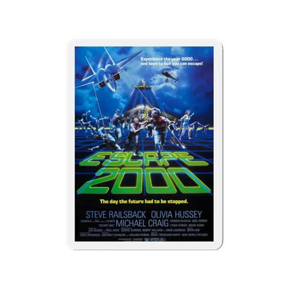 ESCAPE 2000 (TURKEY SHOOT) 1982 Movie Poster - Refrigerator Magnet - The Sticker Space