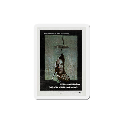 Escape from Alcatraz 1979 Movie Poster Die-Cut Magnet-3 Inch-The Sticker Space