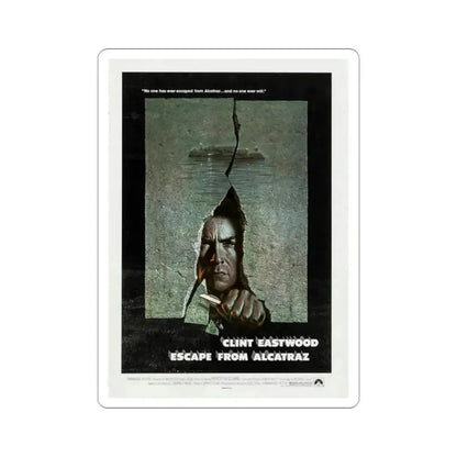 Escape from Alcatraz 1979 Movie Poster STICKER Vinyl Die-Cut Decal 2 Inch - The Sticker Space