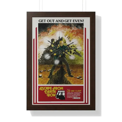 ESCAPE FROM DEATH ROW 1973 - Framed Movie Poster - The Sticker Space