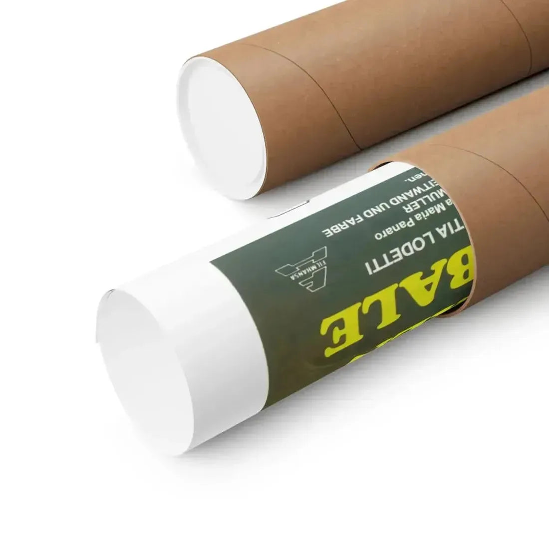 ESCAPE FROM HELL (GERMAN) 1980 - Paper Movie Poster - The Sticker Space